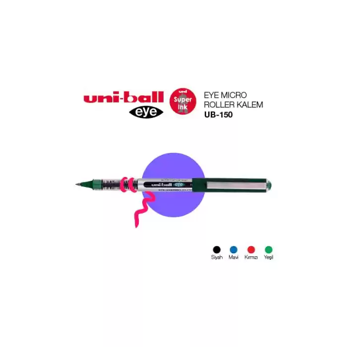 Uni-ball Ub-150 Yeşil 0.5 Eye Micro Kalem