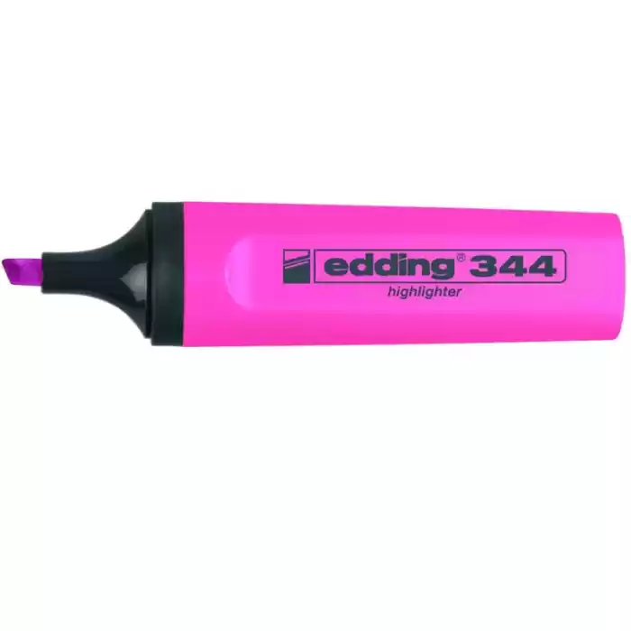 Edding 344 Pembe Fosforlu Kalem