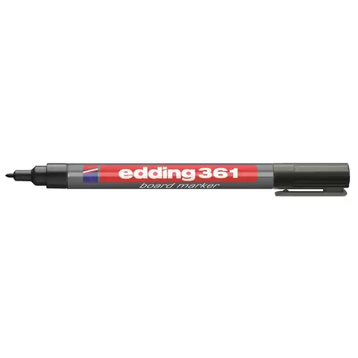 Edding 361 Siyah İnce Uç Tahta Kalemi Ed36101