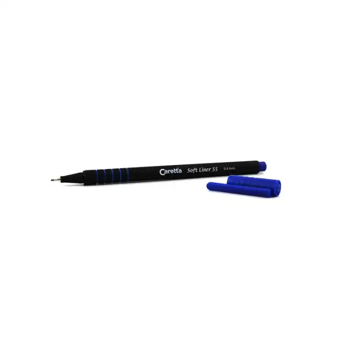Caretta Softlıner 55-03 Koyu Mavi Kalem 0.4mm