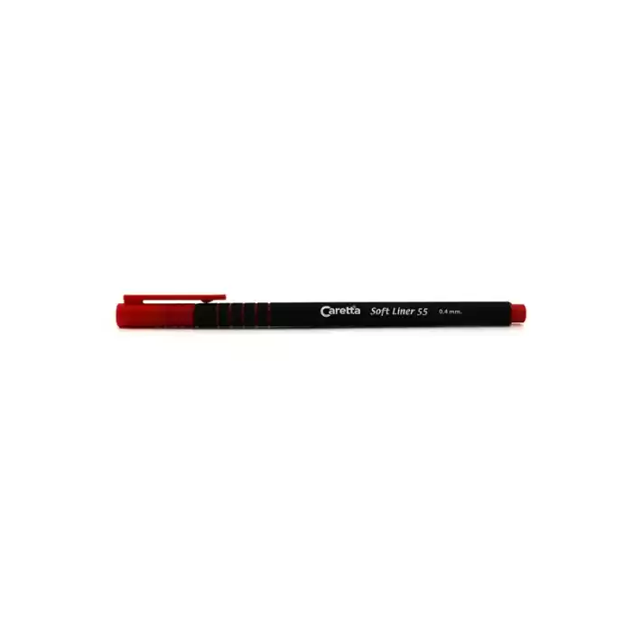 Caretta Softlıner 55-02 Kırmızı Kalem 0.4mm