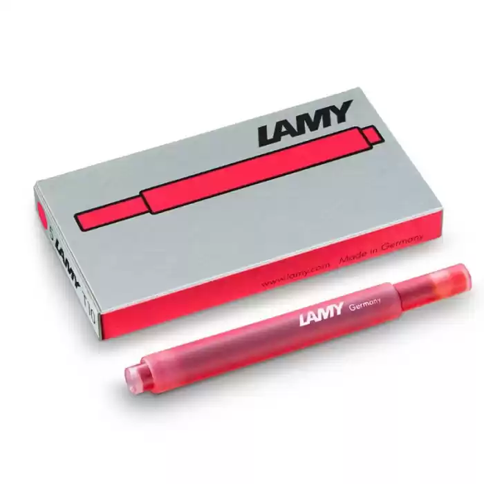 Lamy Dolma Kalem Kartuşu Kırmızı 5 Li T10k