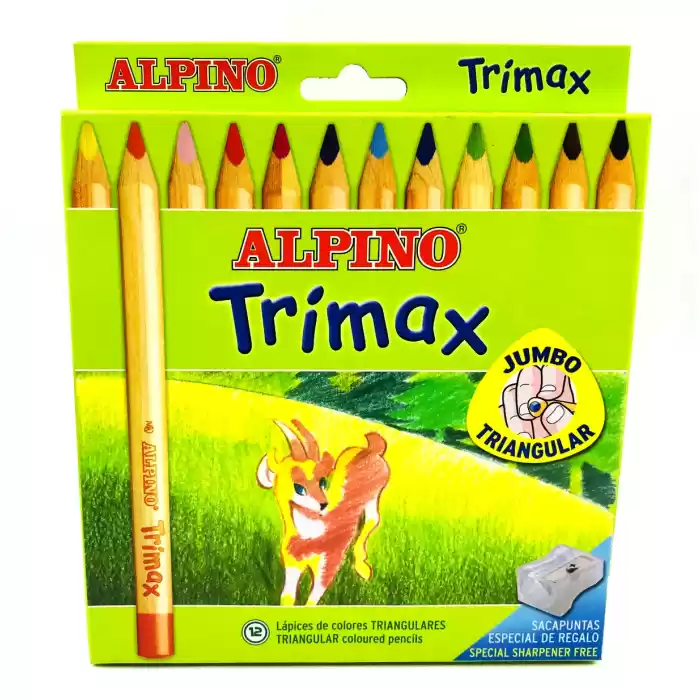 Alpino Trimax Jumbo 12 Li Boya Kalemi Al-113