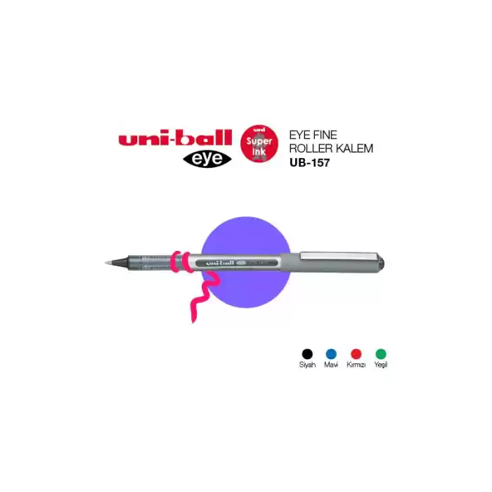 Uni-ball Ub-157 Açık Yeşil Eye Fine 0.7 Kalem