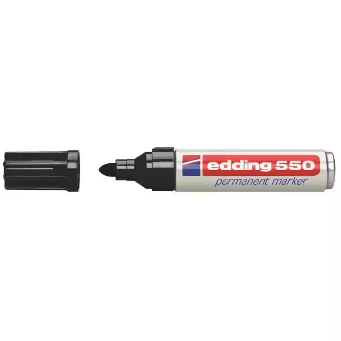 Edding 550 Siyah Uç Marker Kalem