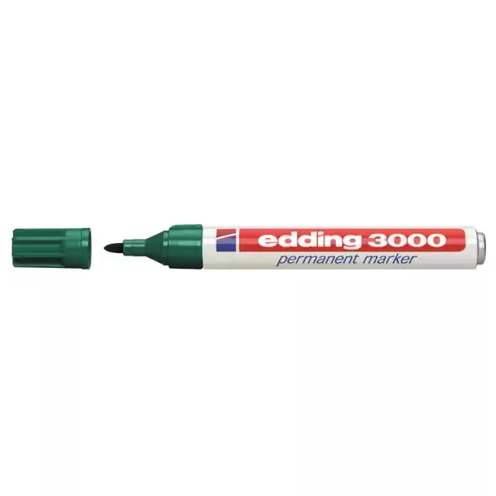 Edding 3000 Yeşil Permanent Marker Kalem (2000)