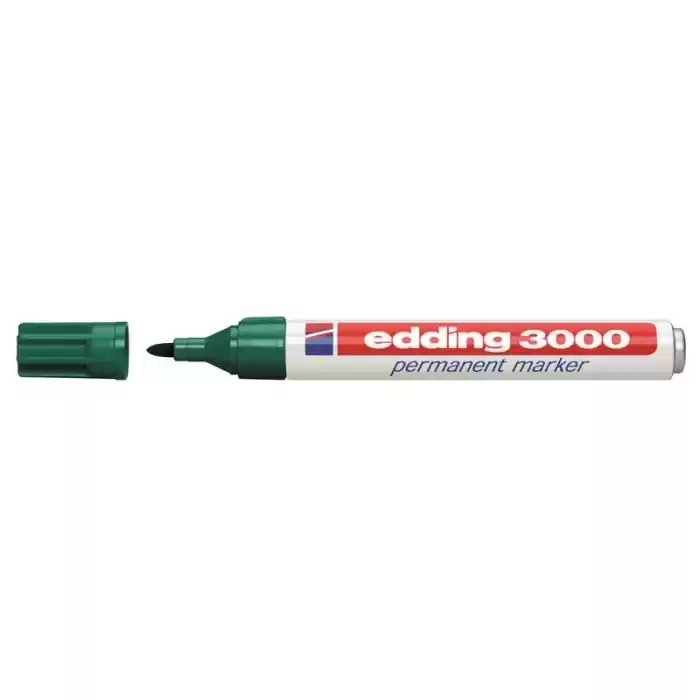 Edding 3000 Yeşil Permanent Marker Kalem (2000)