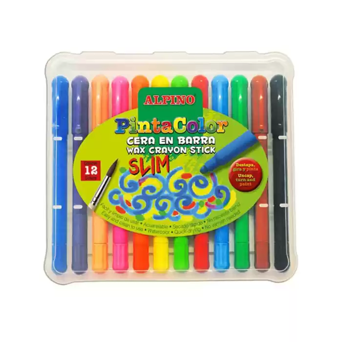 Alpıno Px-000112 12 Renk Sılky Crayon