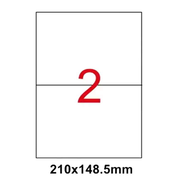 Multiofis 210x148,5 Mm Laser Etiket 5102