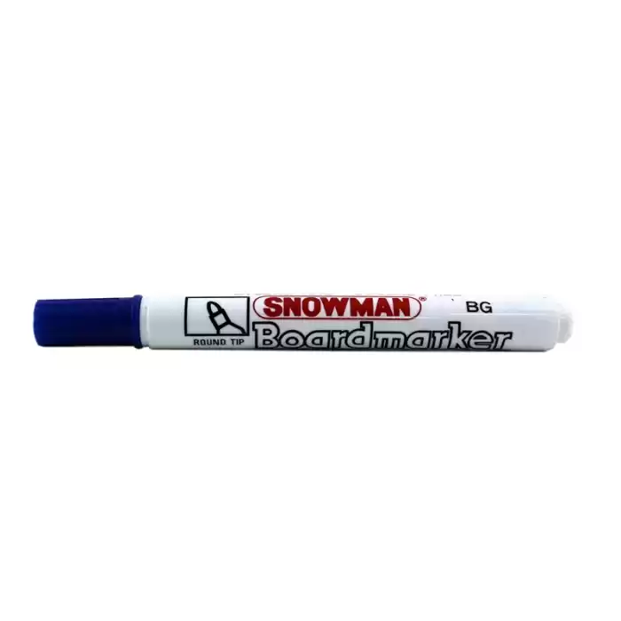 Snowman Mavi Tahta Kalemi Doldurulabilir Bg-12m