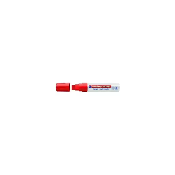 Edding E-4090 Kırmızı Cam Kalemi