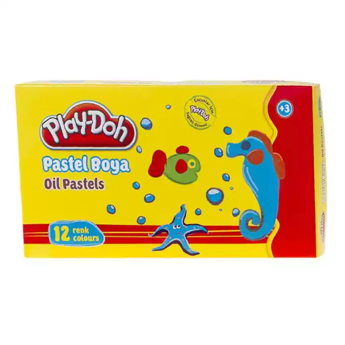 Play-doh 12 Renk Pastel Boya Pa002