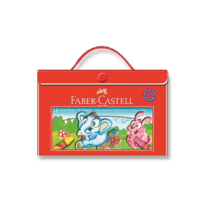 Faber Castell 18 Renk Çantalı Pastel Boya 125119