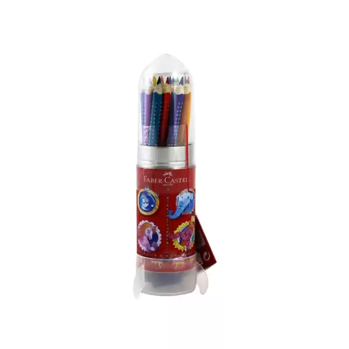 Faber 15 Renk Grıp Boya Kalemi Roket 11124570