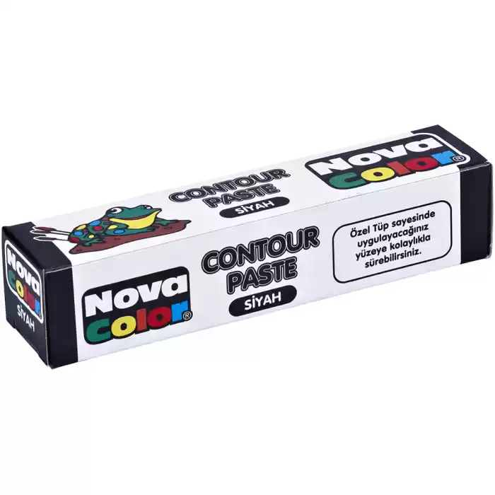Nova Color Contour Paste Siyah Nc-184