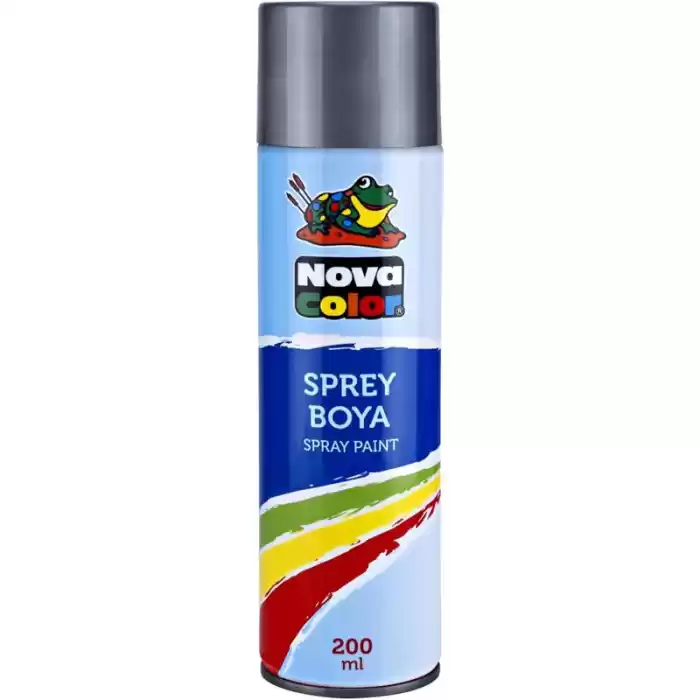 Nova Color Sprey Boya Gri Nc-810