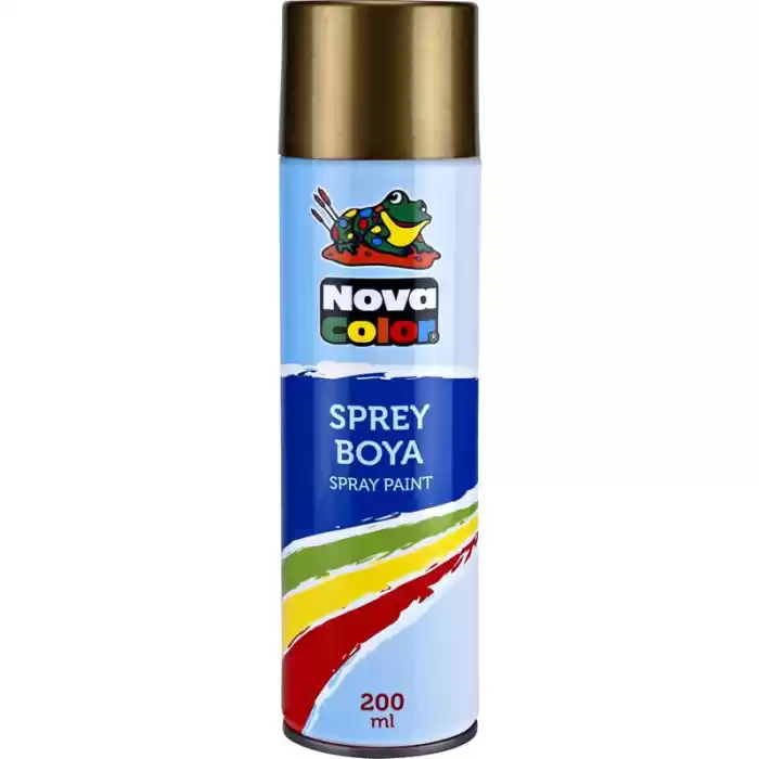 Nova Color Sprey Boya Altın Nc-811