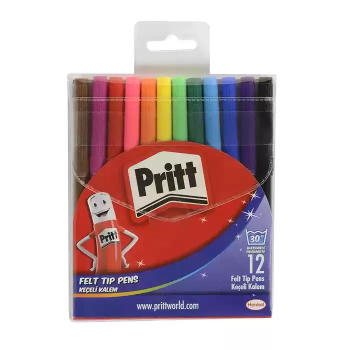 Pritt 12 Renk Keçeli Kalem 1687976