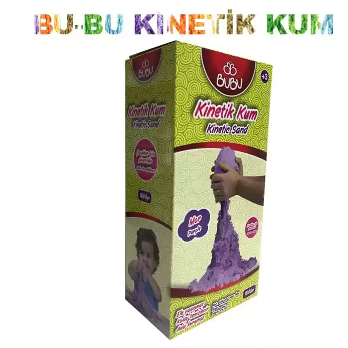 Bu-bu Mor Kinetik Kum 1 Kg. Ku0010