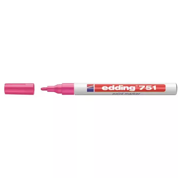 Edding 751 Pembe Marker Kalemleri