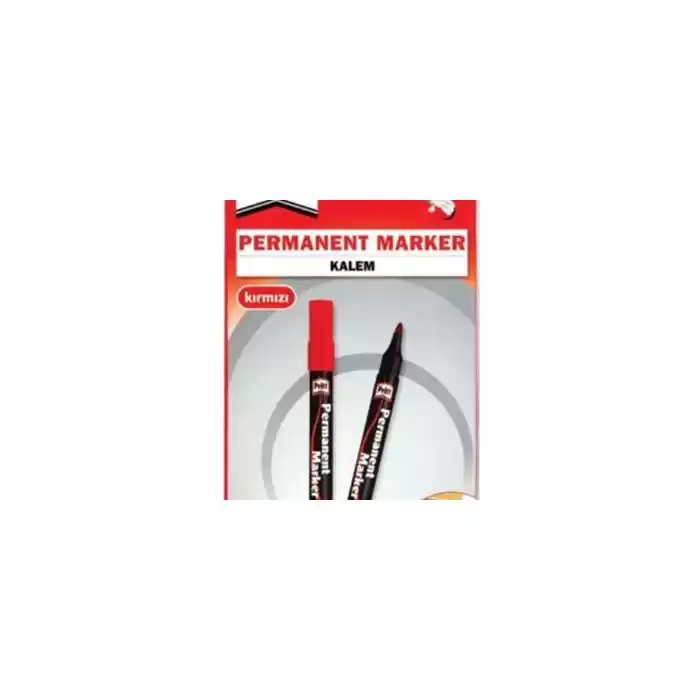 Pritt Permanent Yuvarlak Uçlu Kırmızı Kalem 893254(adet)