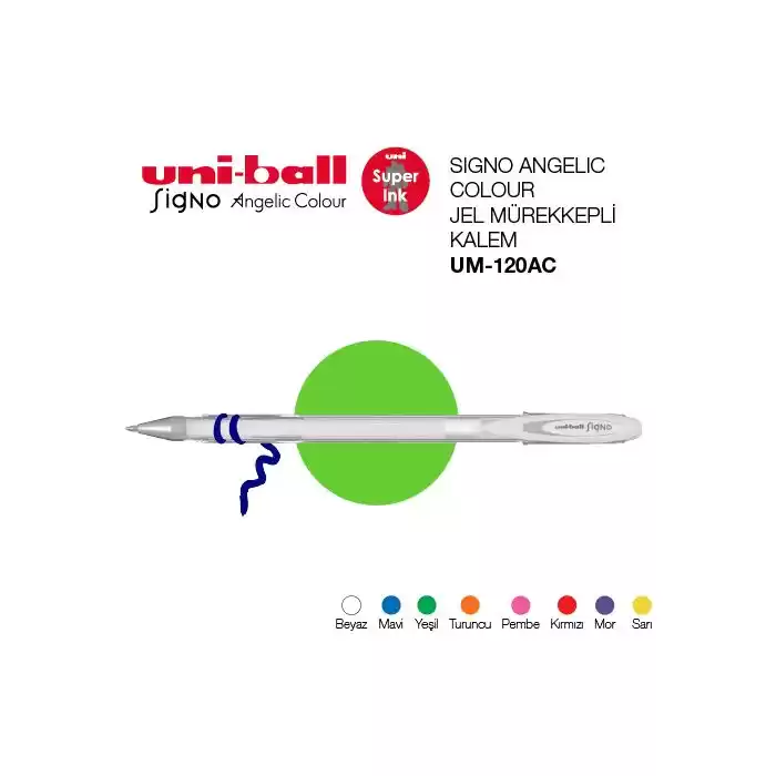 Uni-ball Um-120ac Beyaz Signo Kalem