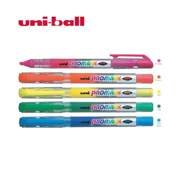 Uni-ball Usp-105 Promark Pembe Fosforlu Kalem