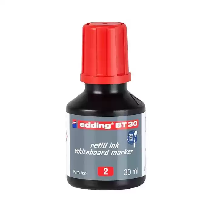 Edding Bt30 Kırmızı Tahta Kalemi Mürekkebi 30 Ml