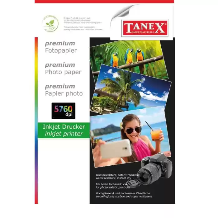 Tanex A4 240 Gr. Fotoğraf Kağıdı 20 Li 4020