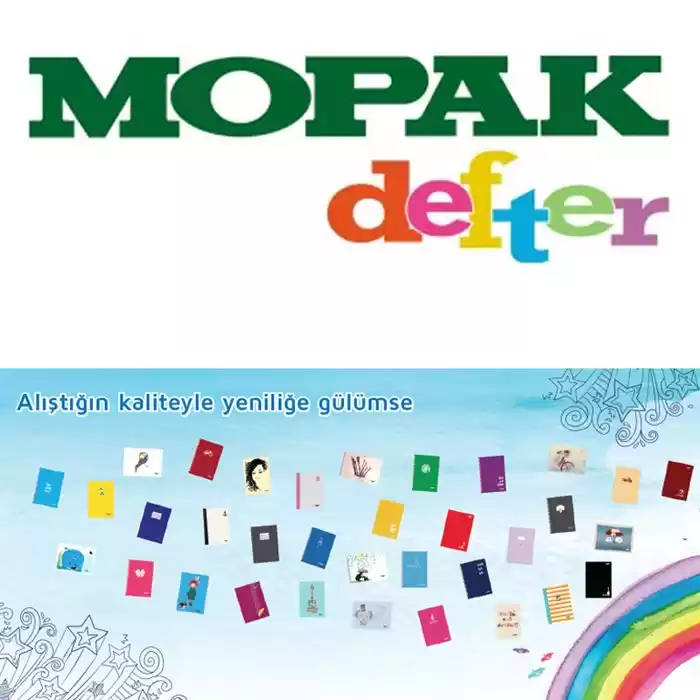 Mopak 40 Yp Müzik Defteri Küçük Boy