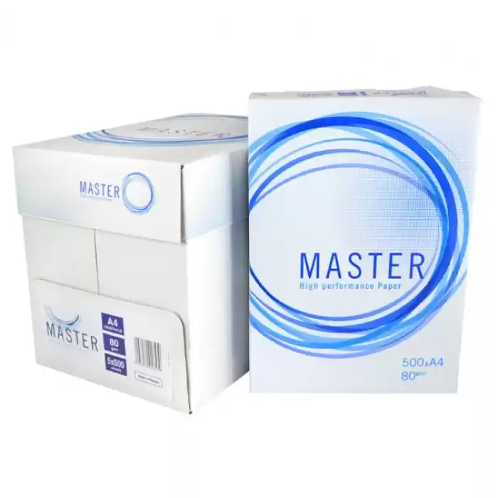 Master A4 Fotokopi Kağıdı 80 gr 1 Koli 5 Paket Fiyat Sorunuz