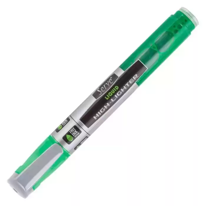 Serve Likit Fosforlu Kalem Yeşil