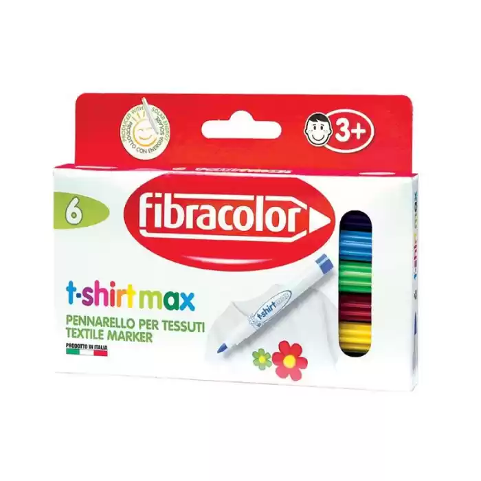 Fibracolor T-shirt Marker 6 Renk