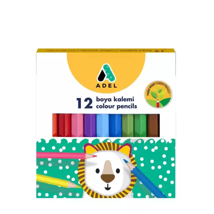 Adel 12 Renk 1/2 Kuru Boya 2325001