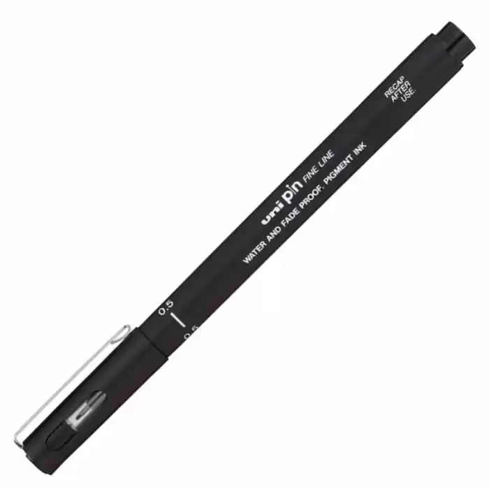 Uni-ball Pın05-200 Fınelıne Siyah Çizim Kalemi