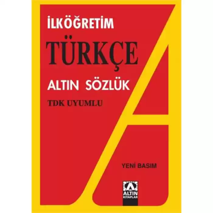 Altın Yayınları Türkçe Sözlük İlk Öğretim