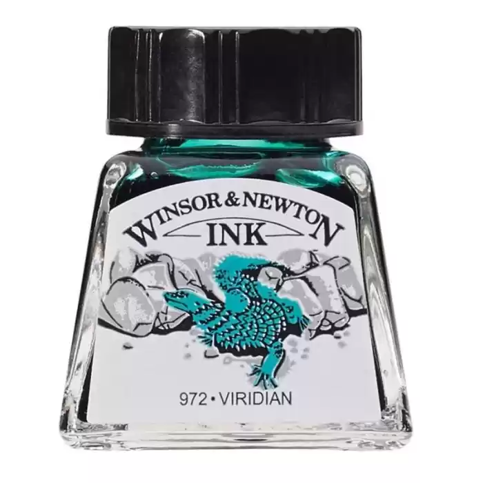 Wınsor&newton Çizim Mürekkebi 14 Ml. Vridian 692 1005692