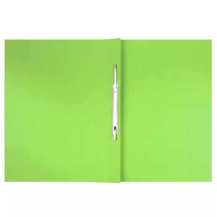 Alemdar Yeşil Telli Tam Kapaklı Lüks Karton Dosya