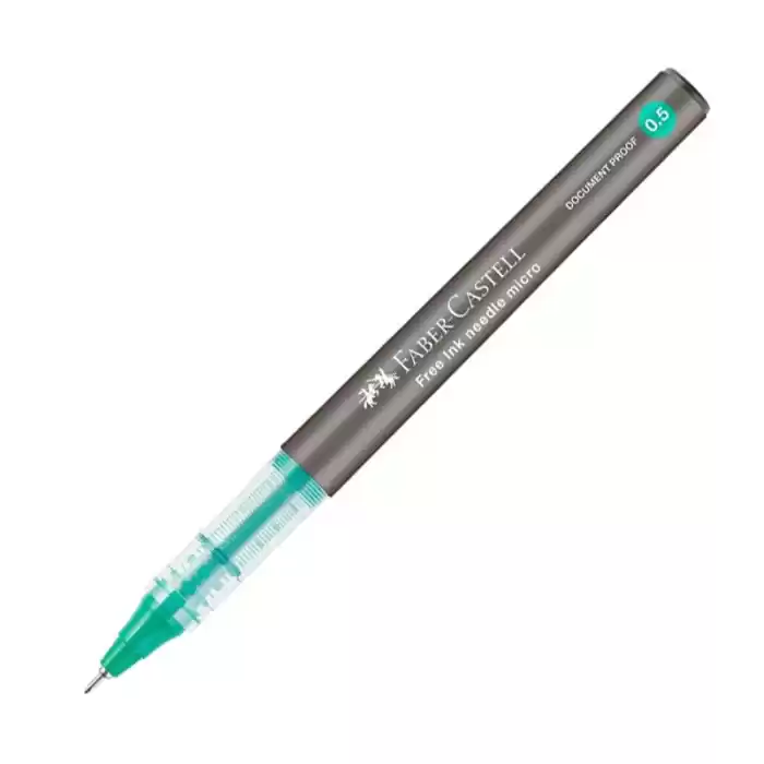 Faber Free Ink Needle Roller Kalem Yeşil 0,7 5020348263