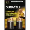 Duracell Orta Boy Pil  C 2 Li C2