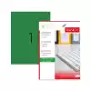 Tanex Tw-2000 A4 Yeşil Renk Laser Etiket 210x297 mm.Özel Üretim 100 Ad./Pk.