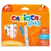 Carioca Baby Yıkanabilir Jumbo Keçeli Boya Kalemi 12li 42814