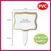 Yaz/Sil PVC Tatlıcı,Baharat,Kuruyemişci Mini Fiyat Etiketi 20 li Pk