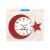 Galaxy 134-4 Ayyıldız Türkiye Logo Duvar Saati