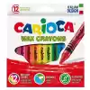 Carıoca 12 Renk Wax Pastel Boya 42365