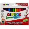 Globox 12 Renk Jumbo Yıkanabilir Keçeli Kalem 3379
