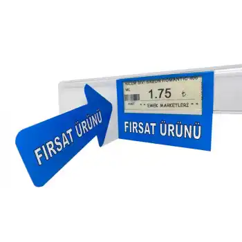 Market Rafa Geçmeli Fırsat Ürünü İkaz Kulakçık Etiketi 10 lu Pk