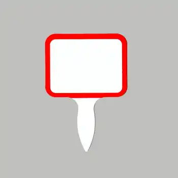 Silinebilir PVC Tatlıcı Baharat Kuruyemişci Mini Fiyat Etiketi 20 li Pk