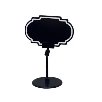 PVC Yazılıp-Silinebilir Ayaklı Fiyat Etiketi Round 10 lu Pk