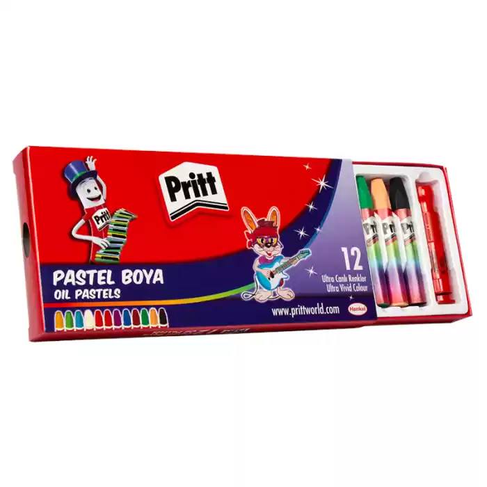 Pritt 12 Renk Pastel Karton Kutu 1048061